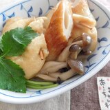 茶巾餅麺つゆ煮
